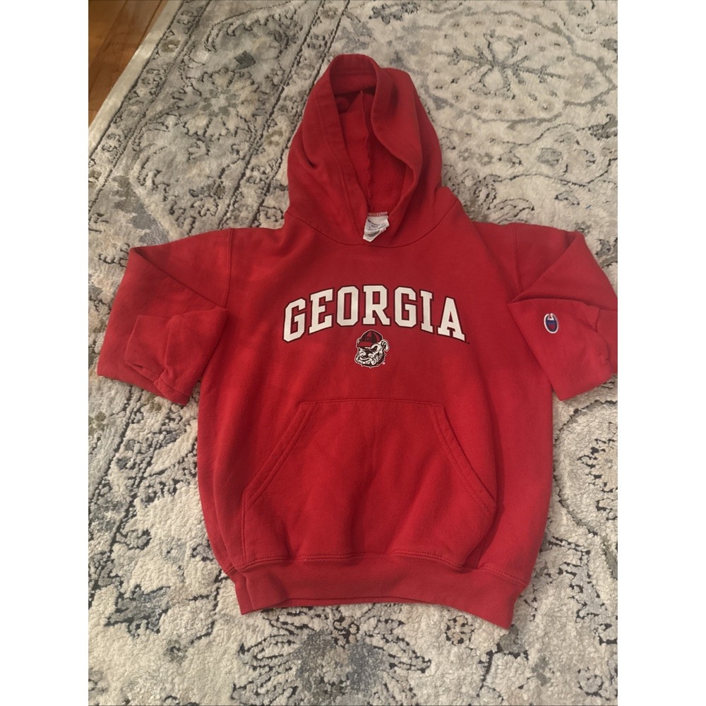 Georgia Bulldogs Champion NCAA Hoodie Size Youth Small 6-7